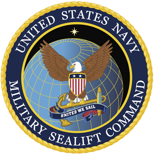 United States Navy Military Sealift Command seal